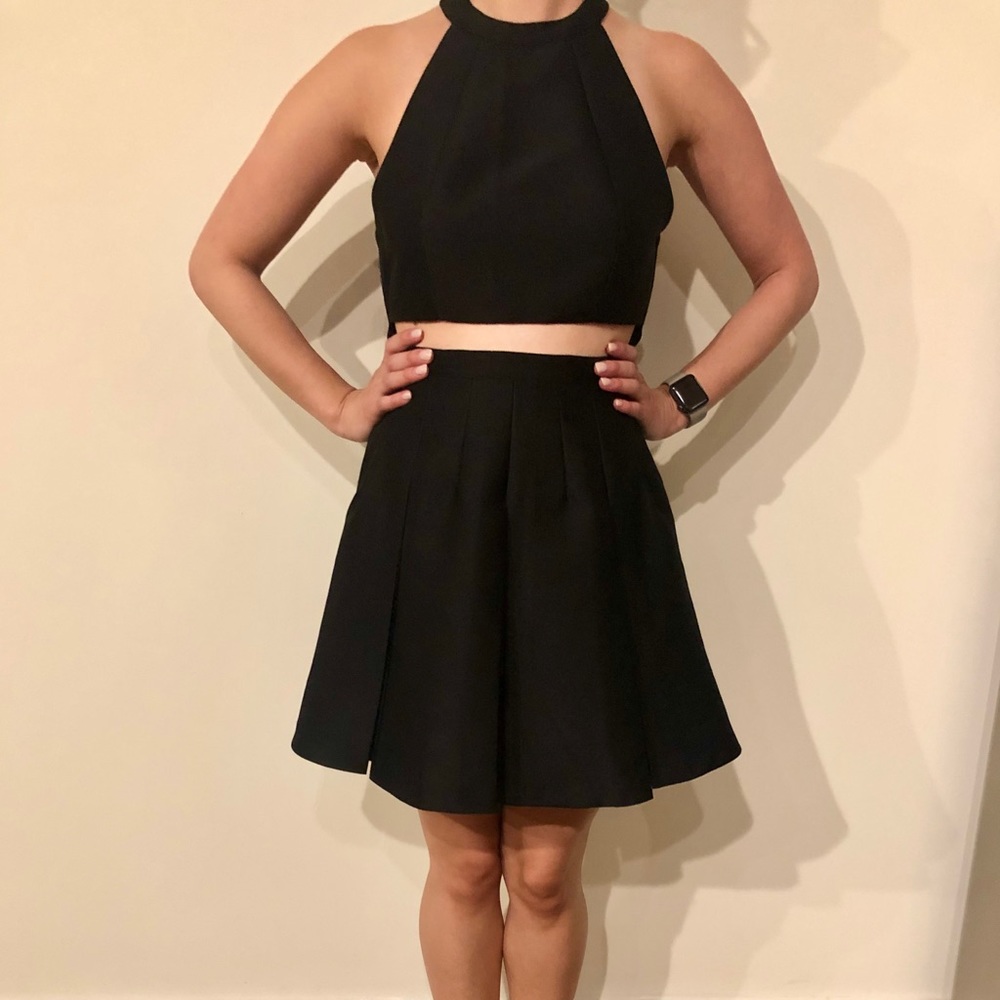 Tobi Florence Halter Skater Dress